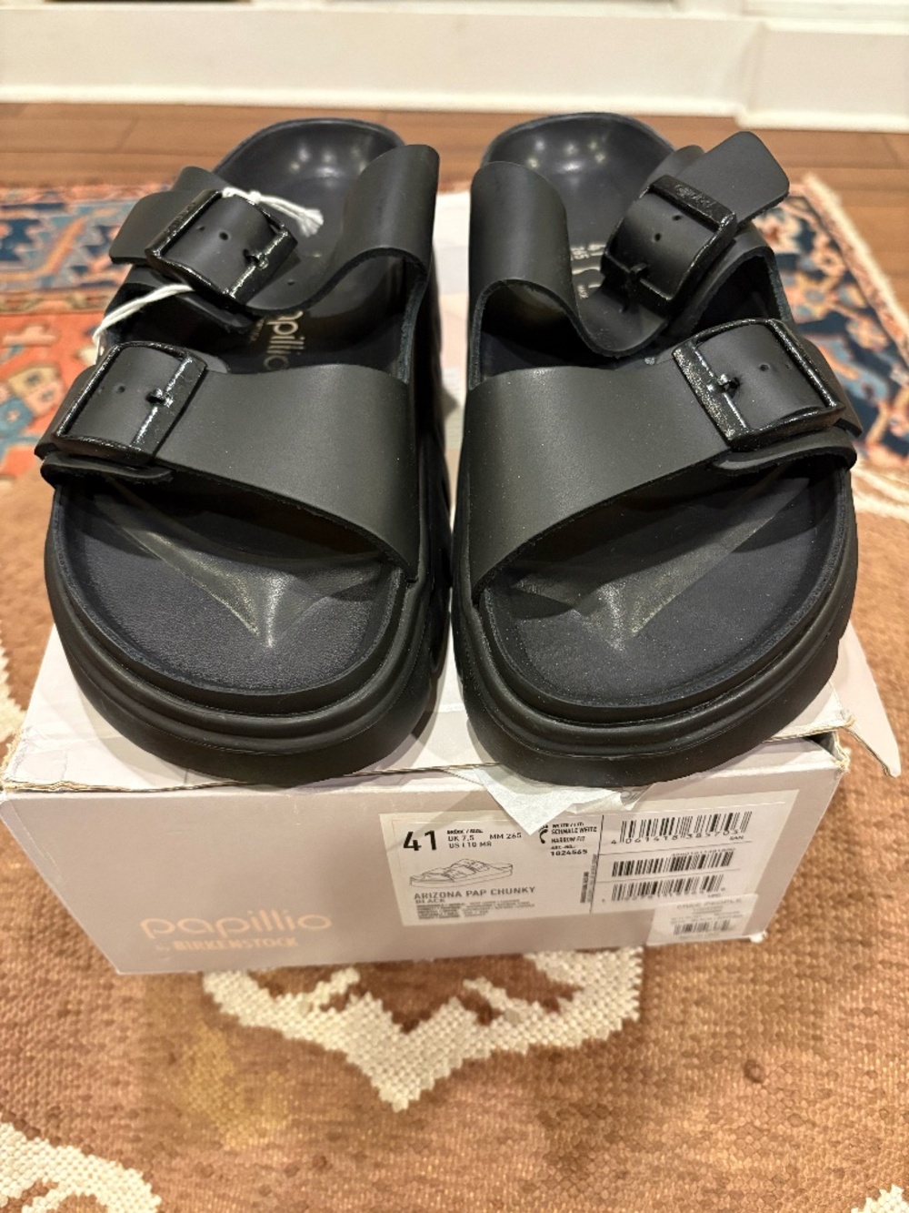 New in Box Birkenstock Exquisite Chunky Sandals size 41